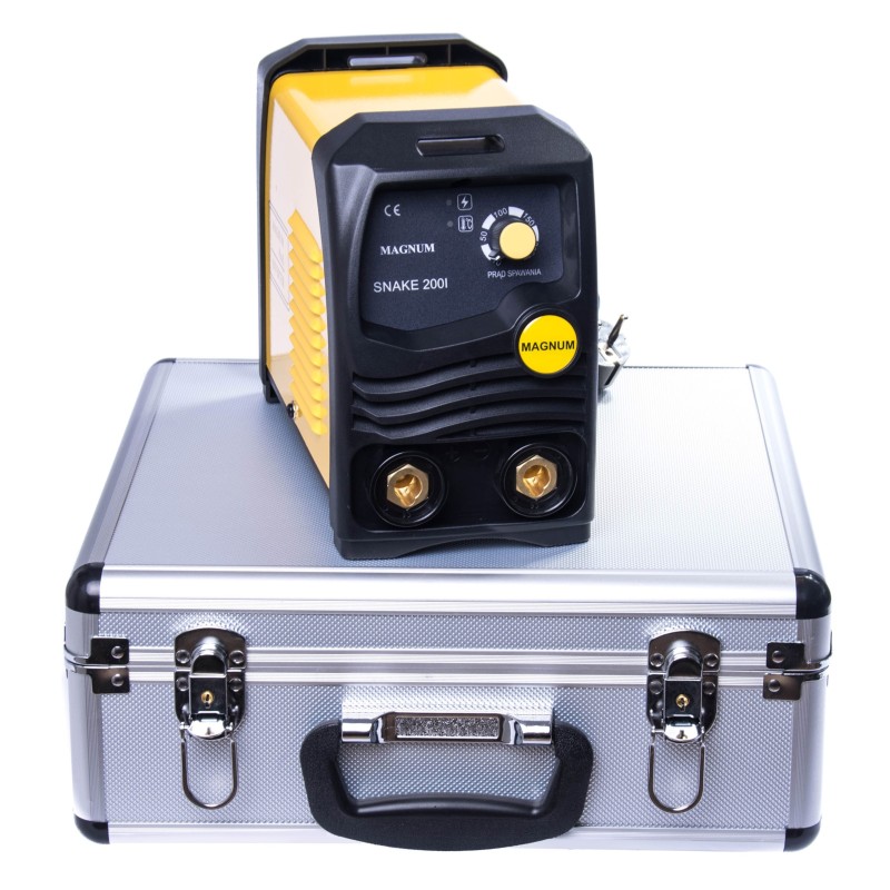Spawarka inwerter MMA MAGNUM SNAKE200I walizka ALU