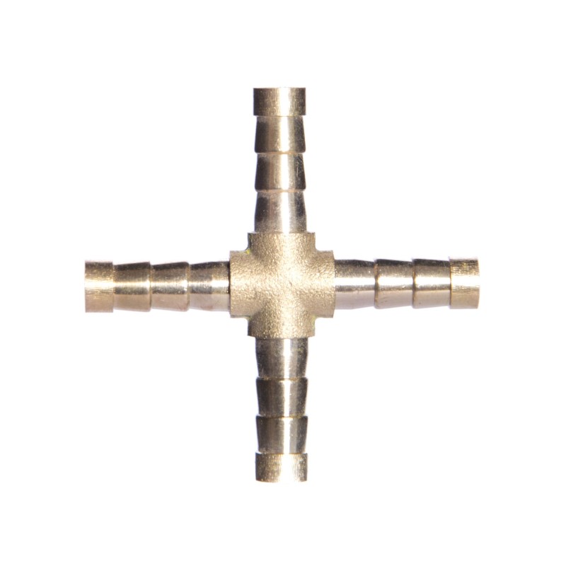 Czwórnik pneumatyczny do węża 6 mm