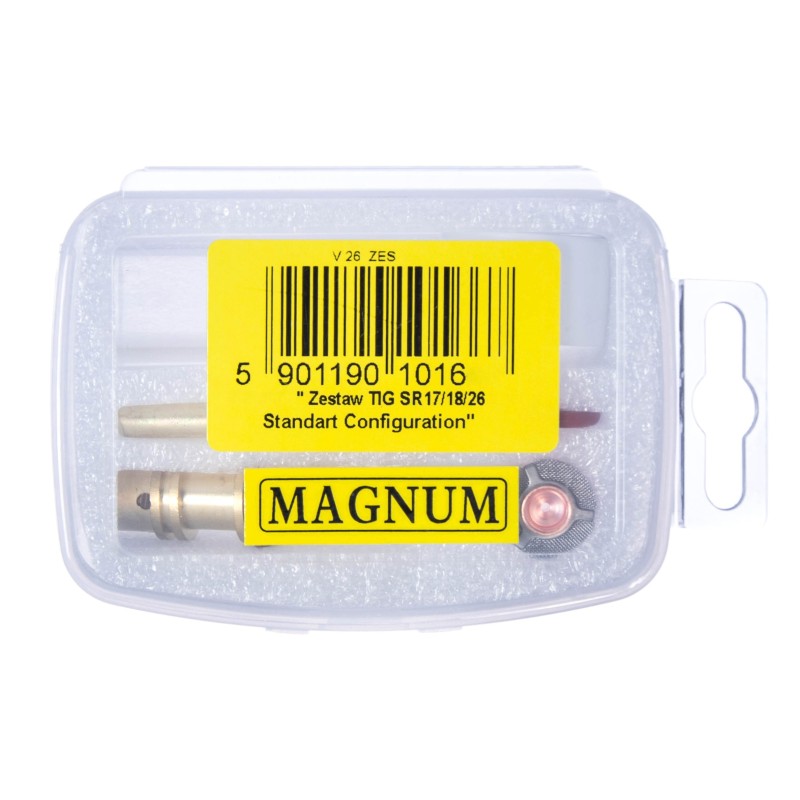 Zestaw standard TIG QUARTZ SR17/18/26 1,0mm MAGNUM