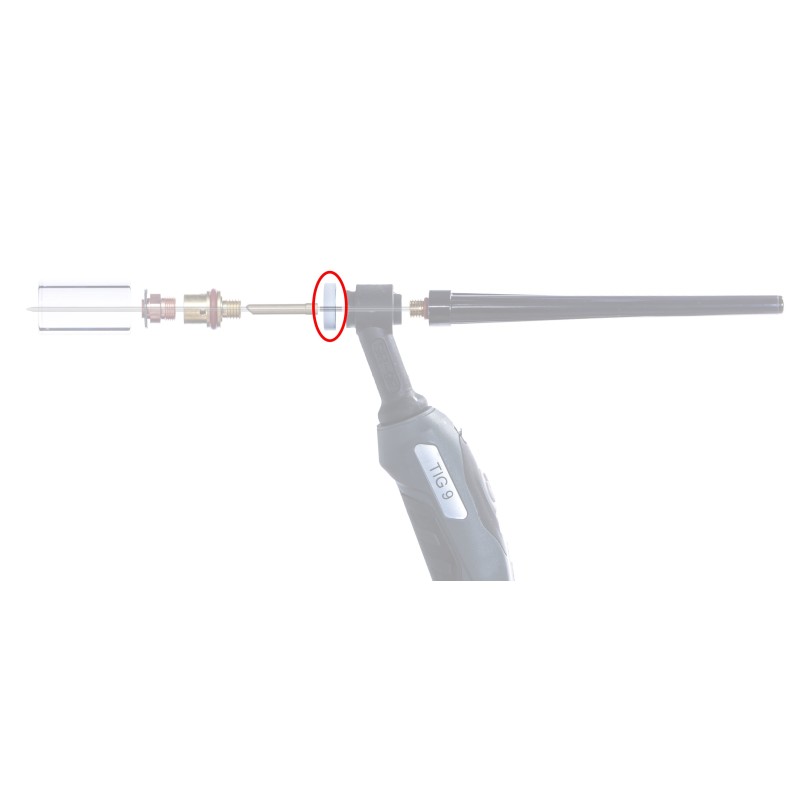 Izolator teflonowy TIG QUARTZ 9SC do SR 9/20