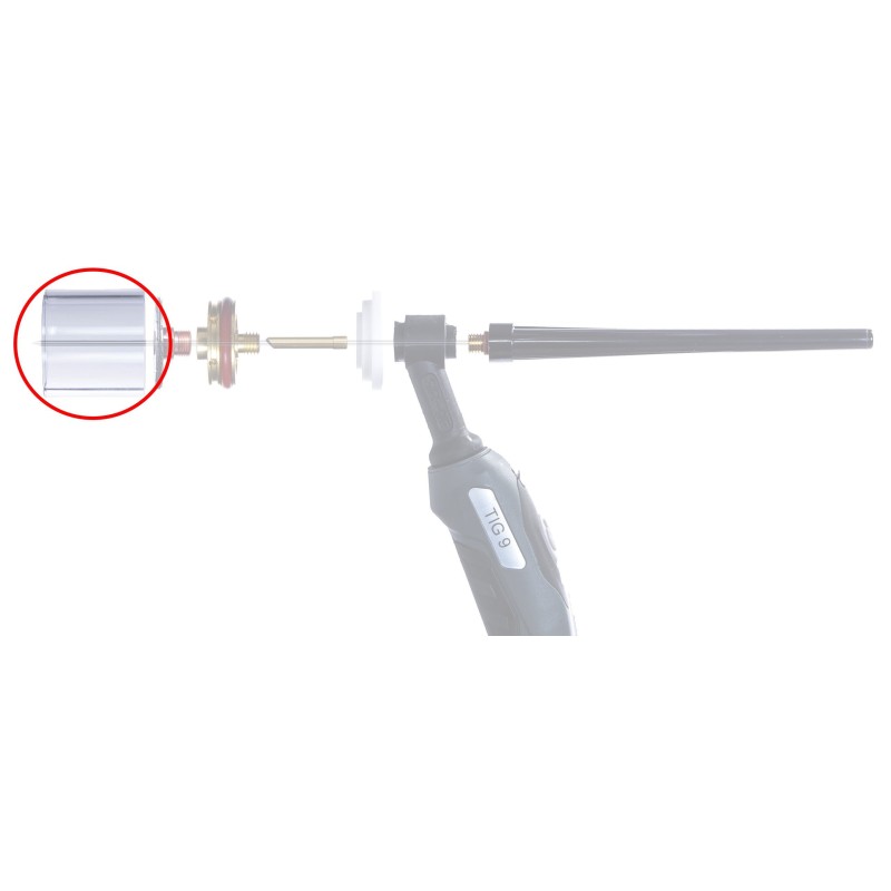 Dysza TIG QUARTZ 9LD do SR 9/20