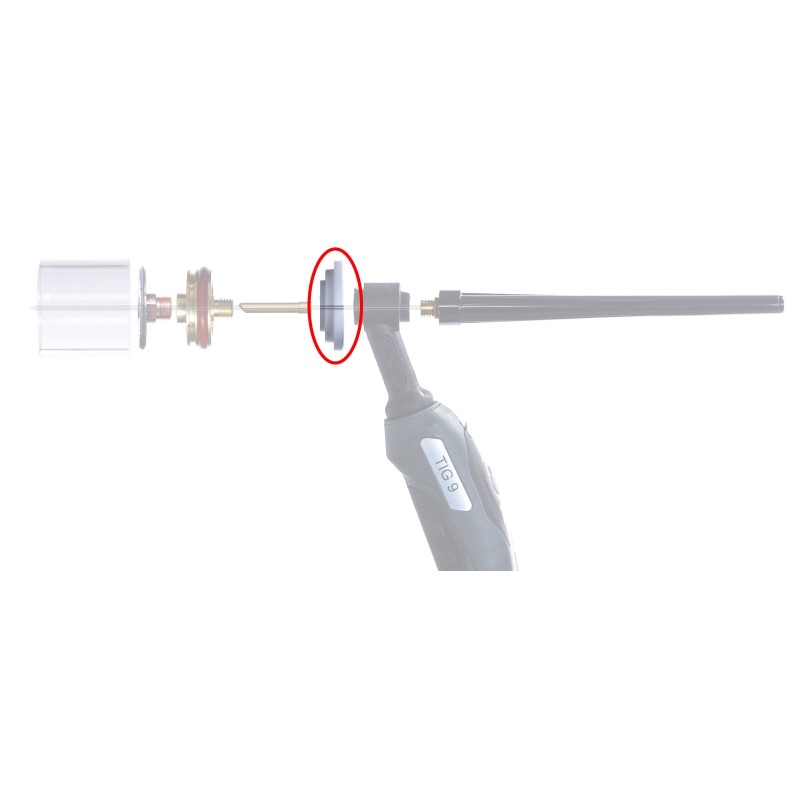 Izolator teflonowy TIG QUARTZ 9 LD do SR 9/20
