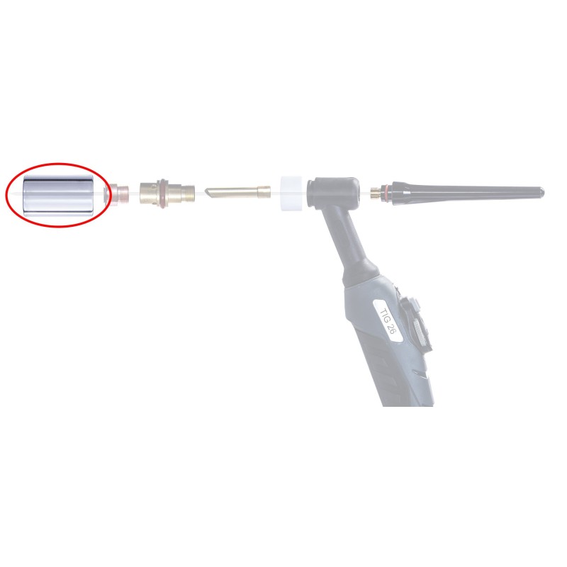 Dysza TIG QUARTZ 26SC do SR 17/18/26